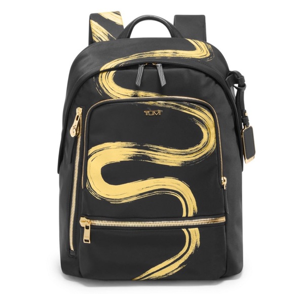 TUMI VOYAGEUR Halsey Backpack Black Year of the SnakeLimited Edition NEW